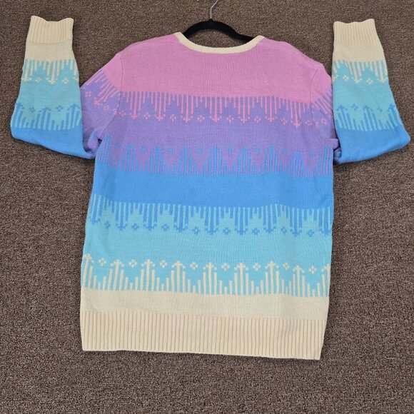 Box Lunch Hello Kitty Pastel Drip Sweater By Sanrio Sz XL Multi Color-Preowned - Picture 5 of 6